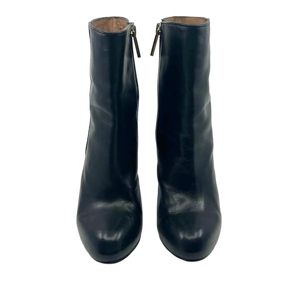 Louise Et Cie Valmorel Leather High Heel Bootie Mid Calf Boot WMN US6.5 Stiletto - Picture 3 of 9